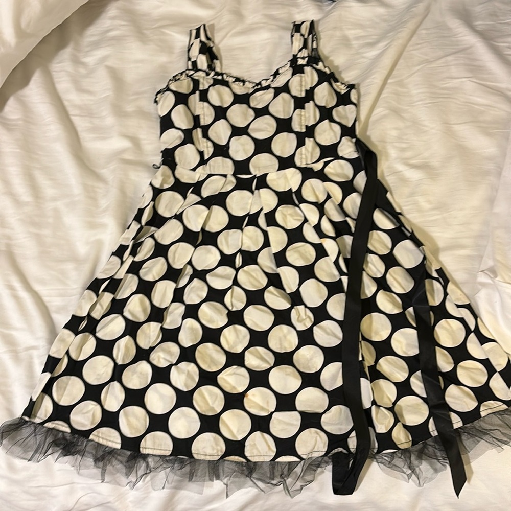 Kids Girls Polka Dot Dress